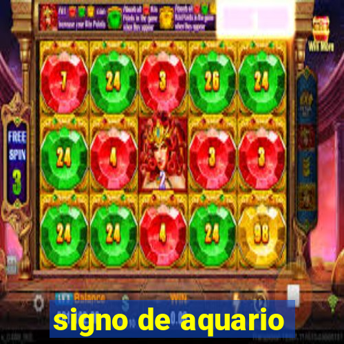 signo de aquario